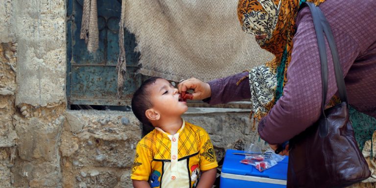 2025 جي آخري ملڪ گير پوليو جي خاتمي جي مهم جو افتتاح
